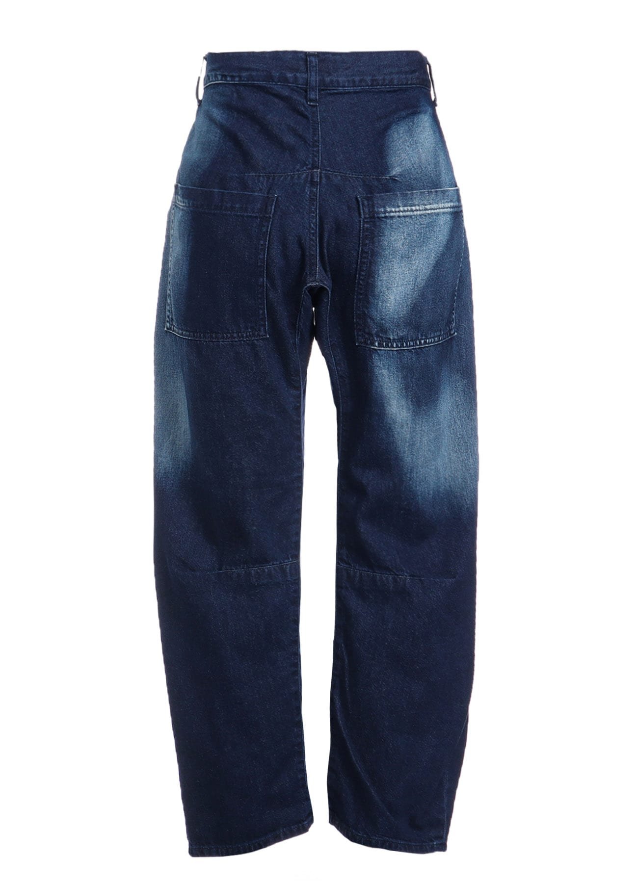 C/ SPOTTED DENIM GUSSET WIDE PANTS(XS Indigo): Soldes｜THE SHOP