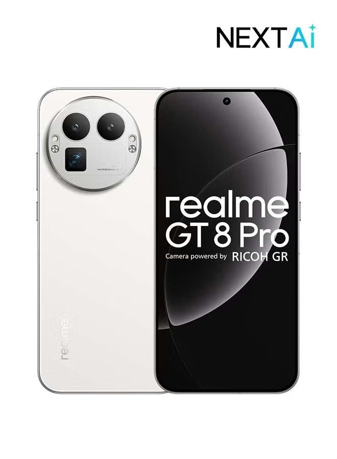 realme GT 8 Pro AI Phone Dual SIM Diary White 16GB RAM 512GB