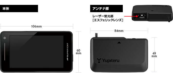 YK-3000 機能・仕様｜レーザー&レーダー探知機｜Yupiteru(ユピテル)