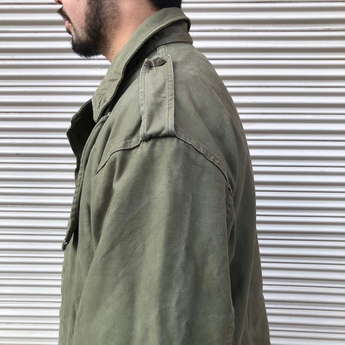 90s オランダ軍 実物 KL SEYNTEX フィールド ジャケット コットン