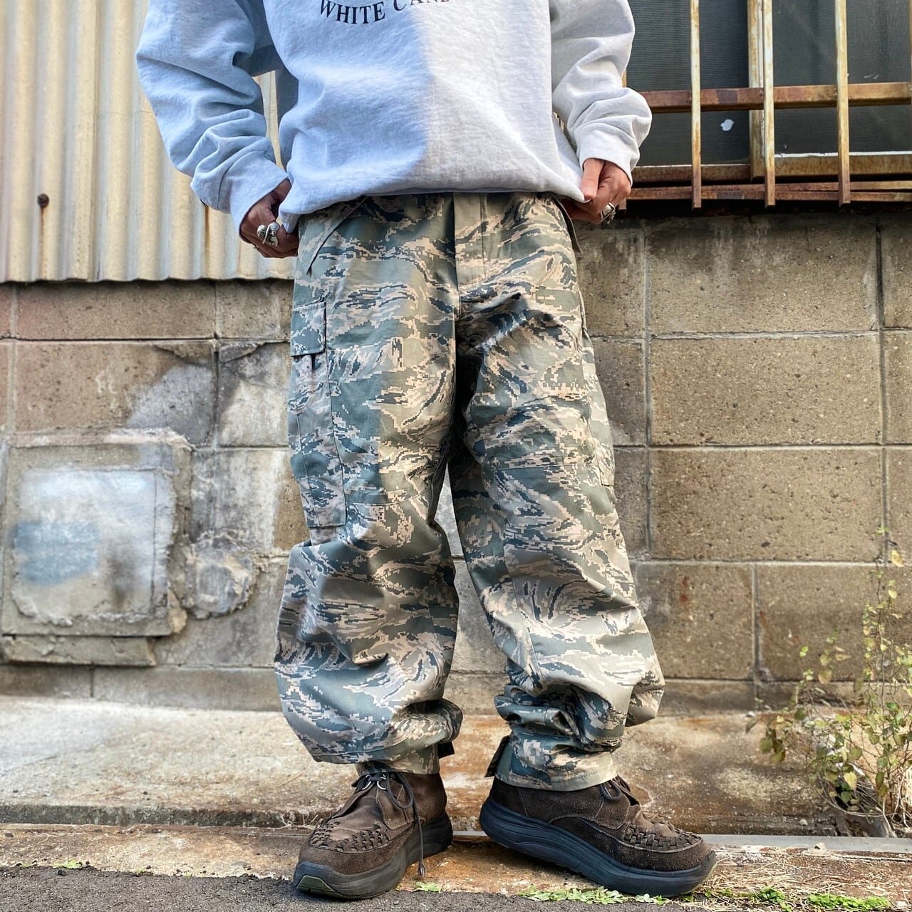U.S.AIR FORCE 米軍実品 APECS ABU デジタルタイガーカモ 迷彩柄 GORE