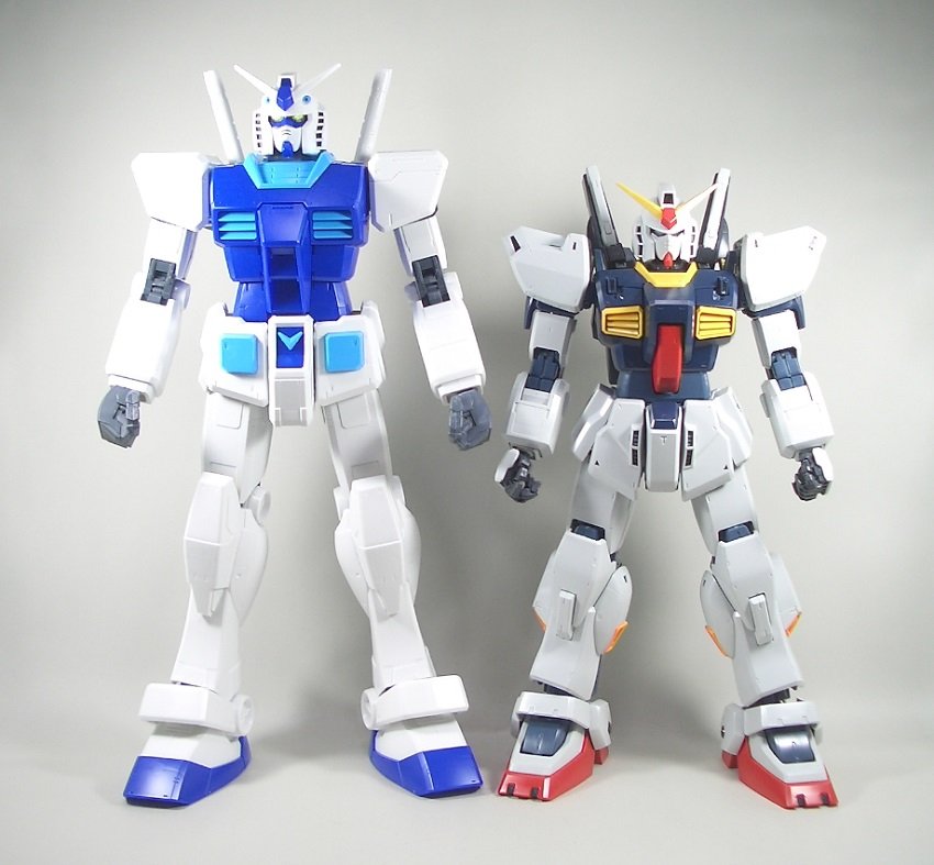 メガサイズモデル ガンダム ANAオリジナルカラーVer. 素組みレビュー
