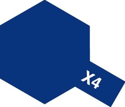 タミヤカラー アクリルミニ X-4 ブルー | タミヤ