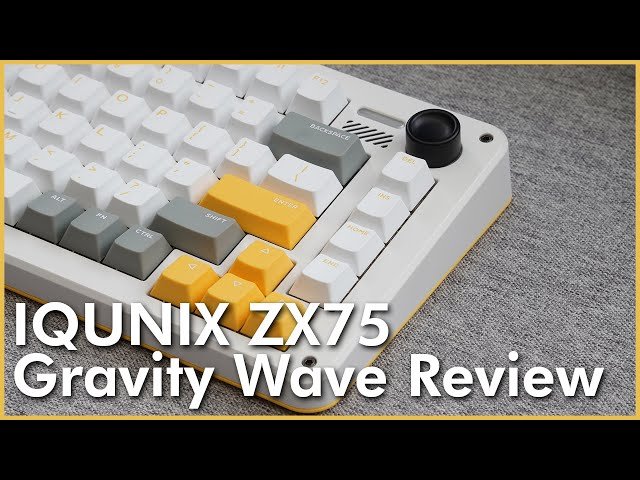 IQUNIX ZX75 Gravity Wave Review | A Near Perfect Pre-Built