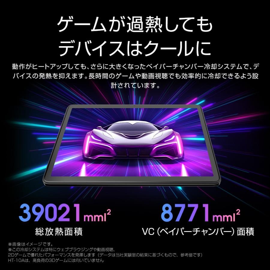 Android14 タブレット PC 本体 10インチ 12GB+64GB+1TB-TF拡張 Wi-Fi