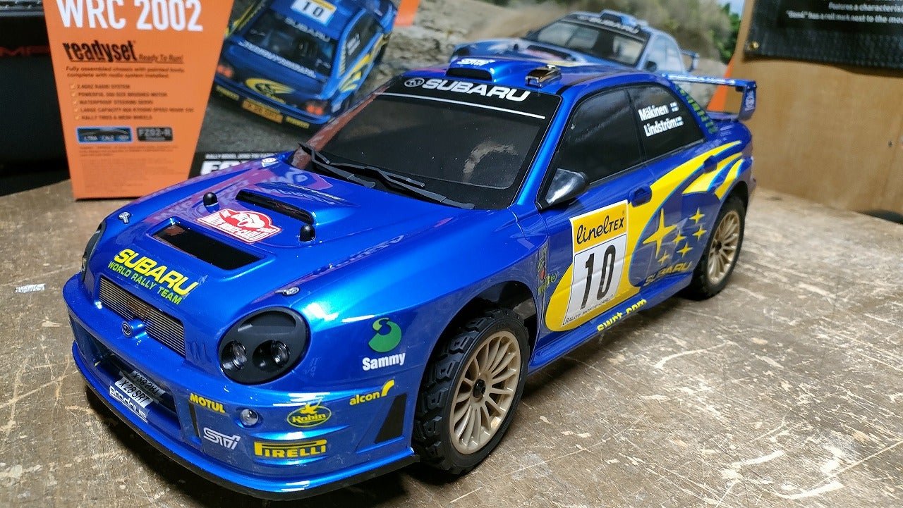 RC KYOSHO フェーザーMk2 FZ02-R スバルインプレッサ WRC2002 ラリーモ