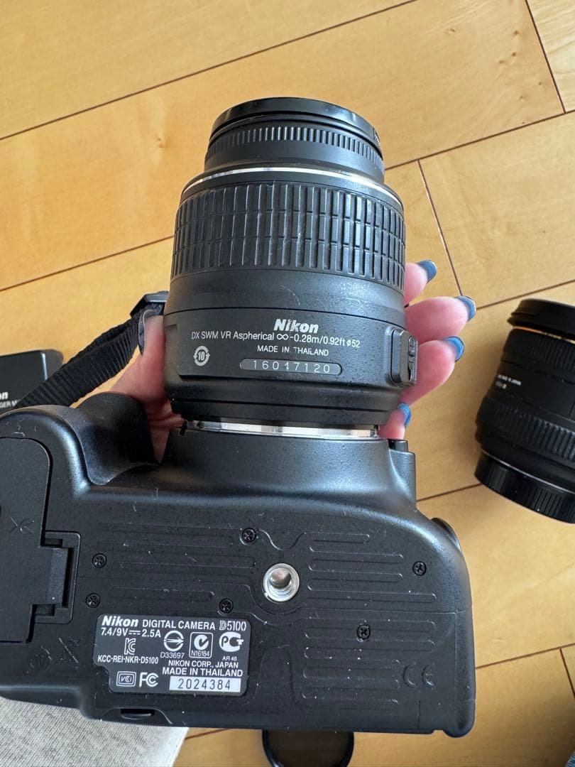 Nikon D5100 デジタル一眼レフカメラ一式