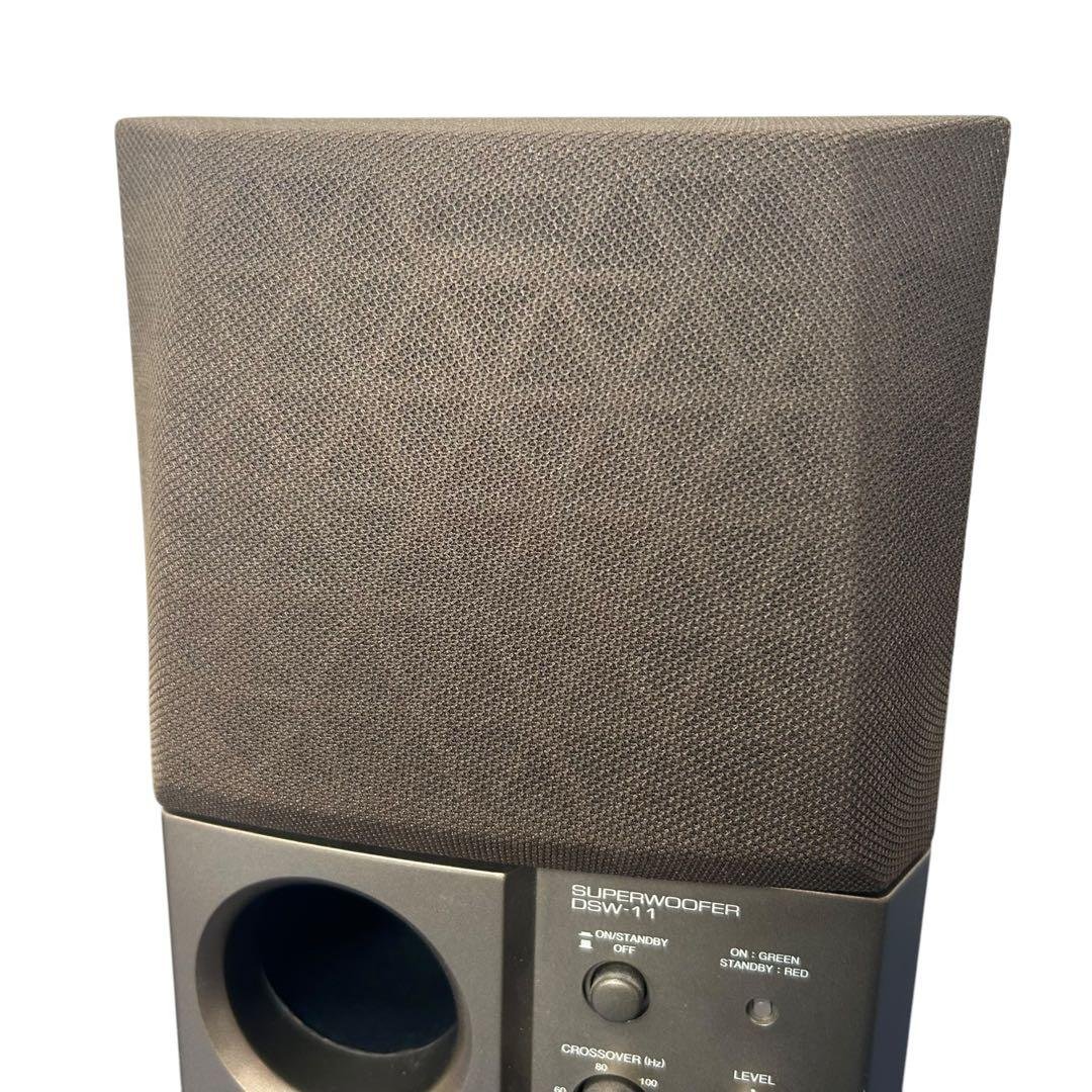 デノン DSW-11 サブウーファー ウーファー オーディオ機器 アンプ内蔵