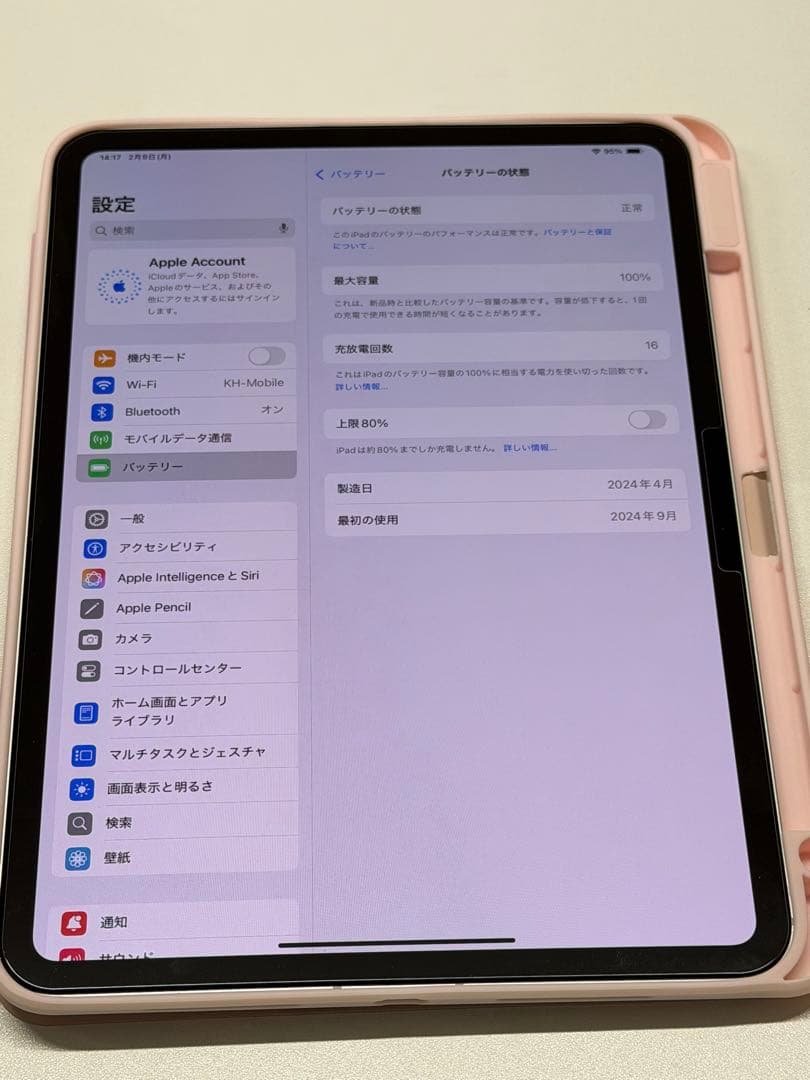 Apple iPad Pro M4 256GBシルバーwifi cellular