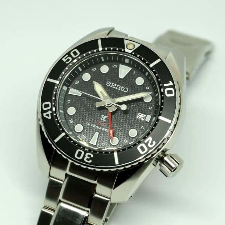 【付属品完備】SEIKO ダイバーズウォッチ SBPK003 PROSPEX＞SBPK003 /GMT機能付きソーラーダイバーズウォッチ | 静岡の