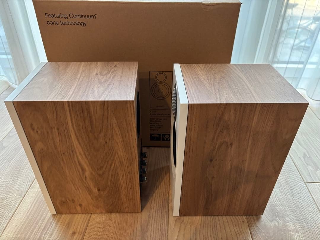 B&W 607 S3 ブックシェルフ型スピーカー オーク